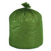 Eco-Degradable Plastic Trash Garbage Bag, 33 Gal, 1.1Mil, 33X40, 40/Box