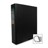 D-Ring Binders, 1", Cap, 11"x8-1/2", Black