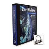 Round Ring View Binders, 1" Capacity, 11"x8-1/2", Black