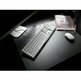 Desktex PVC Smooth Back Rectangular Desk Mats (Pack of 30)