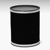 Bath Jewelry Diamond Pattern Round Vinyl Wastebasket