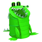 The Original Bongo Bag Alligator Pop Up Hamper