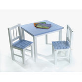 Kids' 3 Piece Table and Chair Set