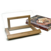 Bamboo and Acrylic Cookbook Holder