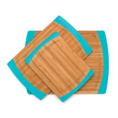 Bamboo Non Slip Cutting Board (Set of 3)