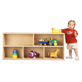 Toddler Two Shelf Storage Unit