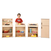 Four Piece Play Kitchen Set