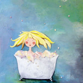 Wit & Whimsy Bubbles Canvas Print