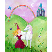 Wit and Whimsy Princess 2 Canvas Print