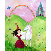 Wit and Whimsy Princess Canvas Print