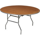Round Plywood Folding Table