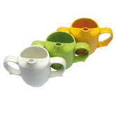 Dignity Two Handled Feeder Cup in Yellow