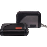 Microfiber Nylon Accessories Double Zip Wallet