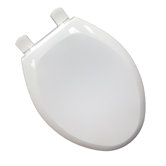 EZ Close 'N" Clean Premium Elongated Plastic Toilet Seat