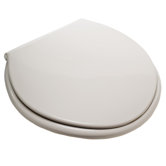 Big John White Toilet Seat Closed Front with Cover