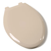 Ez Close Premium Elongated Plastic Toilet Seat with Closed Front
