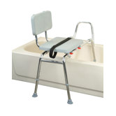 Transfer Bench with Padded Seat and Back