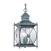 Providence  Outdoor Hanging Lantern in Charcoal