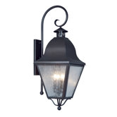 Amwell Outdoor Wall Lantern in Bronze