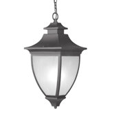 Hillsdale  Outdoor Hanging Lantern in Black