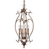 Bistro 4 Light Foyer Pendant