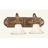 Savannah  Vanity Light in Venetian Patina