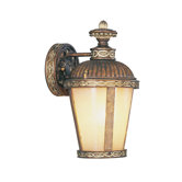 Seville Outdoor Wall Lantern in Palacial Bronze