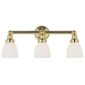 Classic Three Light Bath Vanity