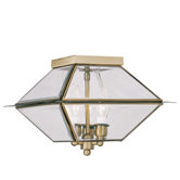 Westover 3 Light Outdoor Flush Mount
