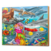 48 Piece Lift and Discover Jigsaw Puzzle - Creatures of the Sea