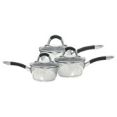 Bistro Three Piece Saucepan Set