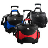 Vienna 44" Traditional Rolling Garment Bag in Black