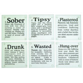 Drunk? Glass Coasters Set