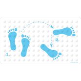 Dance Steps Bath Mat