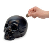 Coin Bank Skull