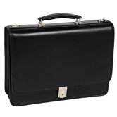 V Series Lexington Leather Briefcase