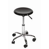Height Adjustable Stool with Casters