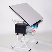 Ashley Creative Laminate Drafting Table with Stool