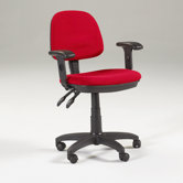 Feng Shui Mid-Back Office Chair with Arms