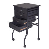 Cobalt Mobile 4 Drawer Taboret