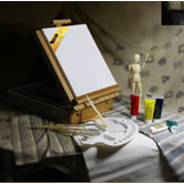 Mario's Deluxe Easel Box Oil Art Kit
