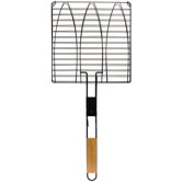 Barbecue Triple Bamboo Fish Grill