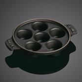 Round 5.75" Snail Dish with 6 Holes