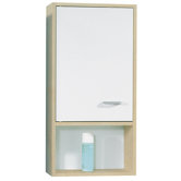 H&auml;ngeschrank "Lilly" in Wei&szlig; / Birke