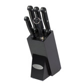 Contemporary 6 Piece Knife Block Set