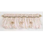 Lollipops and Roses Balloon Valance by N.Selby