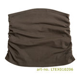 Belly Band in Chocolate Ruffled