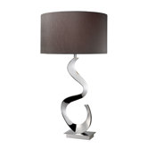 Morgan One Light Table Lamp in Chrome