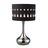 Jubilee One Light Table Lamp in Chrome