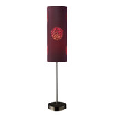 Vienna One Light Table Lamp in Black Chrome